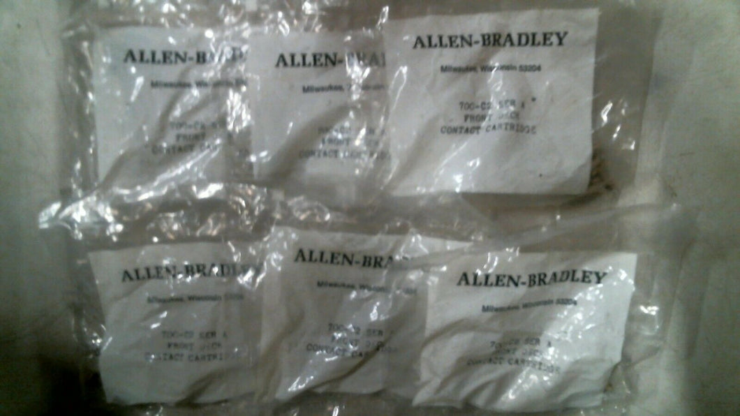 ALLEN BRADLEY 700-C2 CONTACT CARTRIDGE FRONT DECK SER.A LOT/6 -FREE SHIPPING