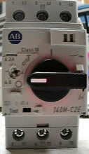 Load image into Gallery viewer, AB ROCKWELL 140M-C2E-B63 SER C BREAKER MOTOR PROTECTION 4-6.3A 600VDC 3P *FRSHIP

