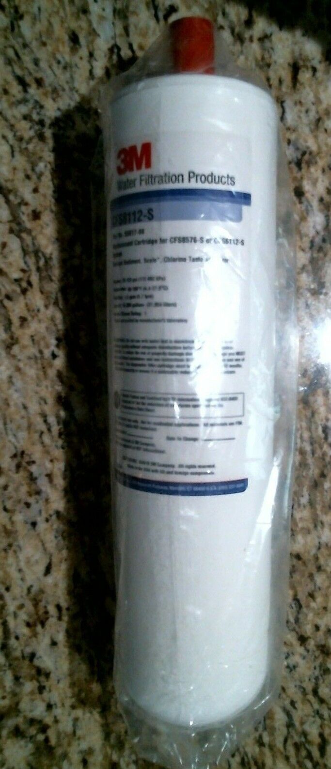 3M WATER FILTERATION CFS8112-S WATER FILTER 55817-08 -FREE SHIPPING
