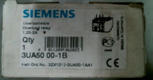Load image into Gallery viewer, SIEMENS 3UA50-00-1B OVERLOAD RELAY 600VAC 10A -FREE SHIPPING
