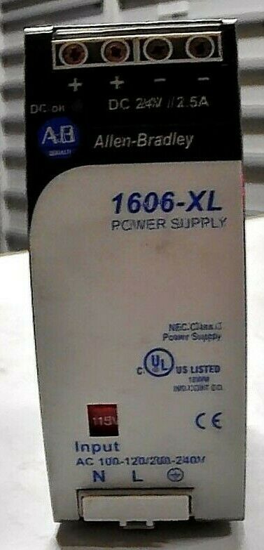 AB ROCKWELL 1606-XL60D POWER SUPPLY 24VDC 2.5A 60W SER.A -FREE SHIPPING