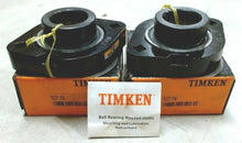 Load image into Gallery viewer, LOT/2 TIMKEN FAFNIR FLCT-1-7/16 BALL BEARING FLANGE-MNT 2-BOLT 1.4375" BORE *FS*
