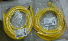 Load image into Gallery viewer, LOT/2 MOLEX WOODHEAD 1300061353 / 105001A01F120 CABLE ASS&#39;Y 12&#39; 16/5 AWG PVC *FS
