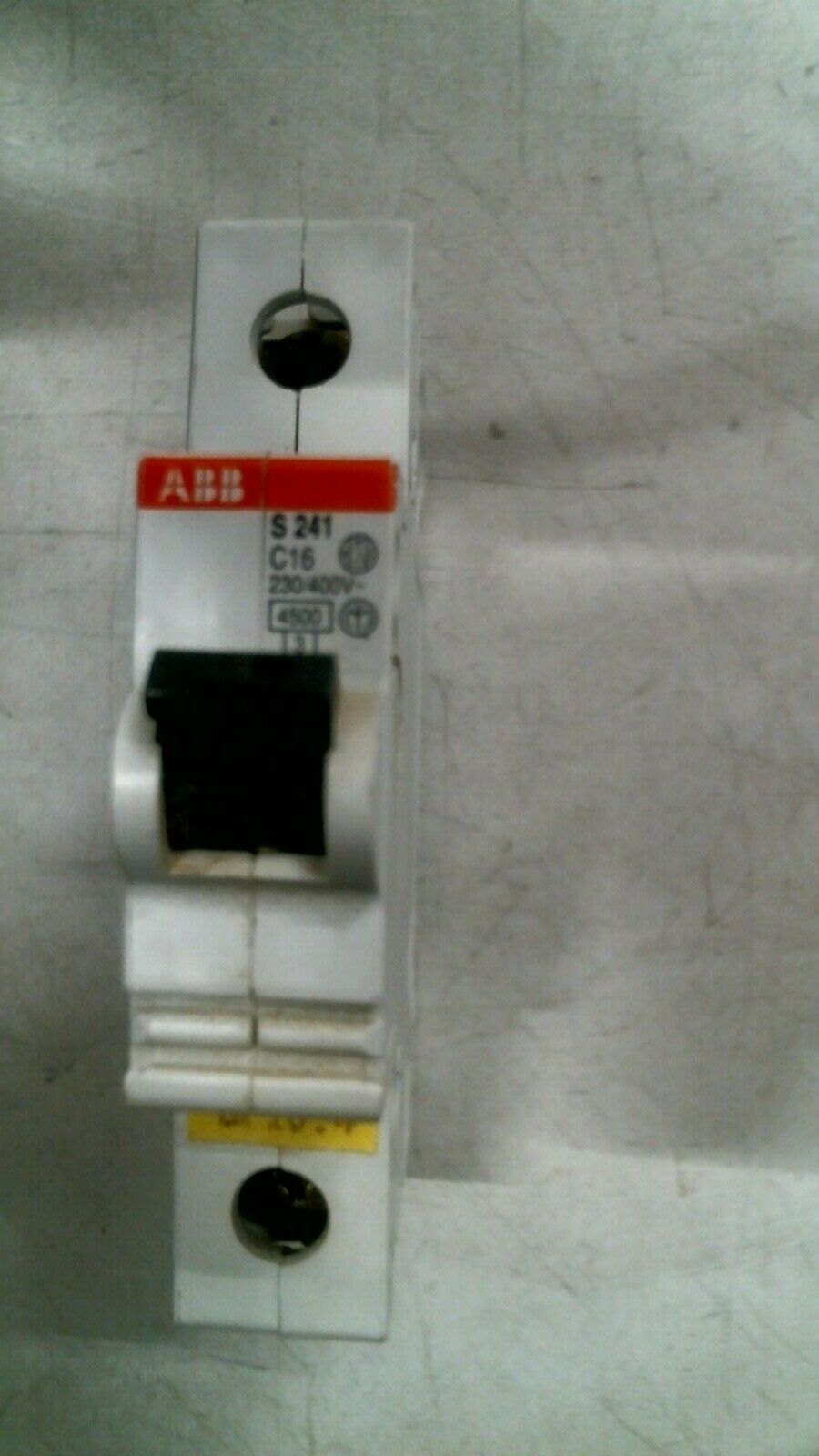 ABB S241-C16 CIRCUIT BREAKER 16A 1P 230-400V -FREE SHIPPING