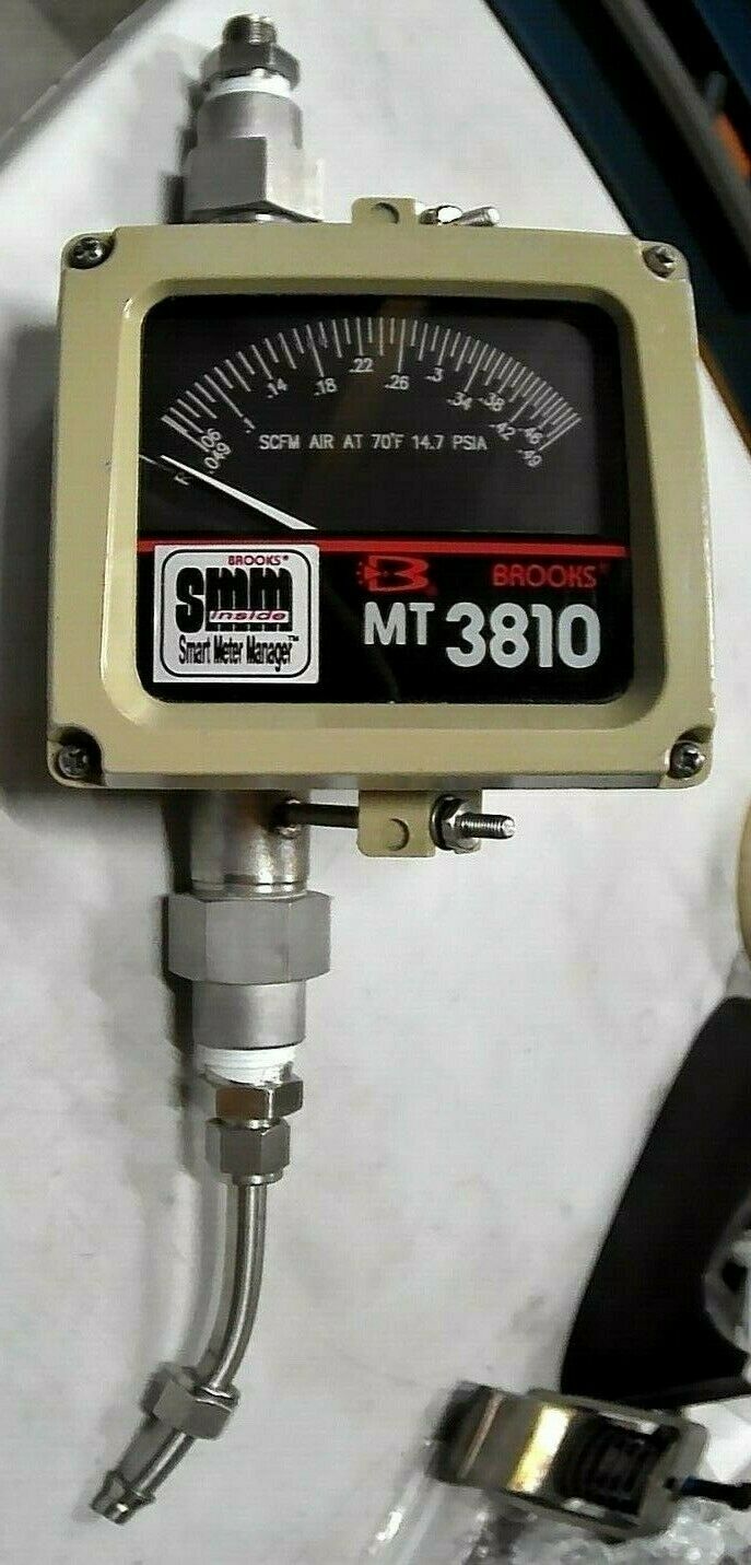 BROOKS MT3810 VARIABLE AREA FLOWMETER MODEL 3810A11A1RDF1AA *FREE SHIPPING*