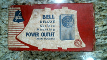 Load image into Gallery viewer, BELL ELECTRIC 161 DELUXE POWER OUTLET 250 VOLT 30A -FREE SHIPPING
