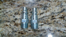 Load image into Gallery viewer, DYNAFLO 3/8" MALE NPT 3/8" AIRLINE HOSE FITTING NIPPLE LOT/2 -FREE SHIPPING
