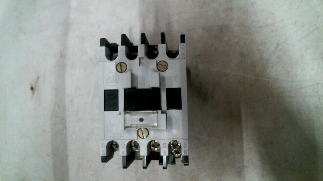 ALLEN BRADLEY 100-A09ND3 CONTACTOR SER.B 9A 600V -FREE SHIPPING