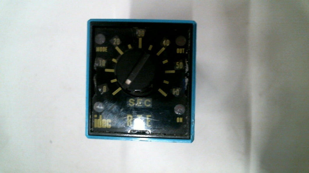 IDEC RTE-B11 ELECTRONIC TIMER 0-60 SEC 120VAC 10A - FREE SHIPPING