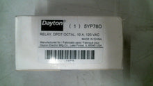 Load image into Gallery viewer, DAYTON 5YP780 RELAY DPDT OCTAL 10A 120VAC -FREE SHIPPING
