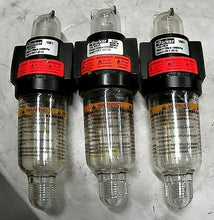 Load image into Gallery viewer, LOT/3 PARKER SCHRADER BELLOWS 14L10GA LUBRICATOR FILTER 1/4&quot; NPT *FREE SHIPPING*
