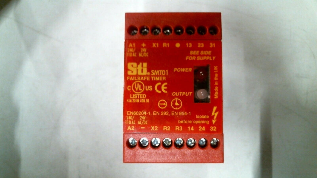 STI ORMON SMT01 FAILSAFE TIMER 44510-0400 240VAC 24VDC -FREE SHIPPING