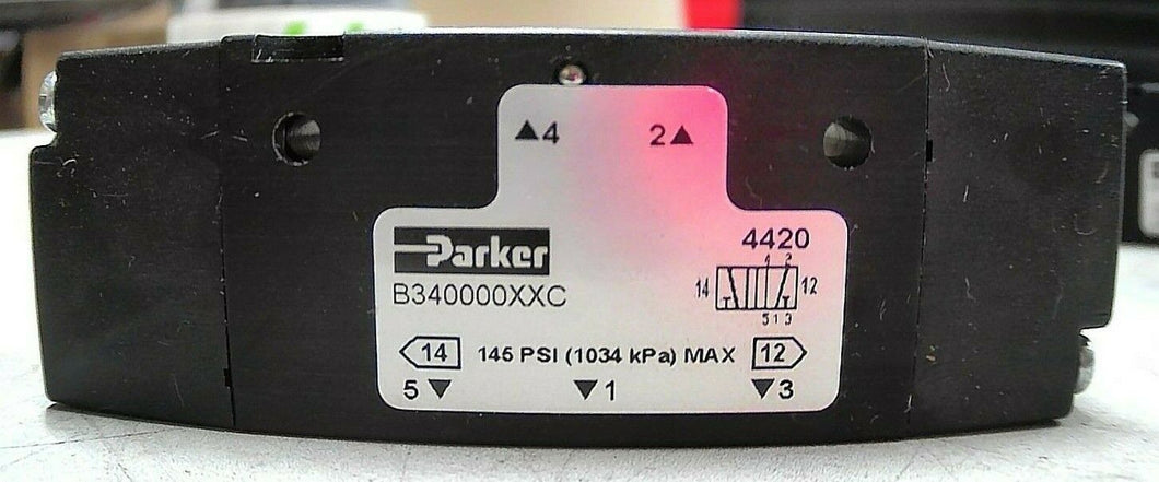 PARKER SCHRADER BELLOWS B340000XXC 1/8