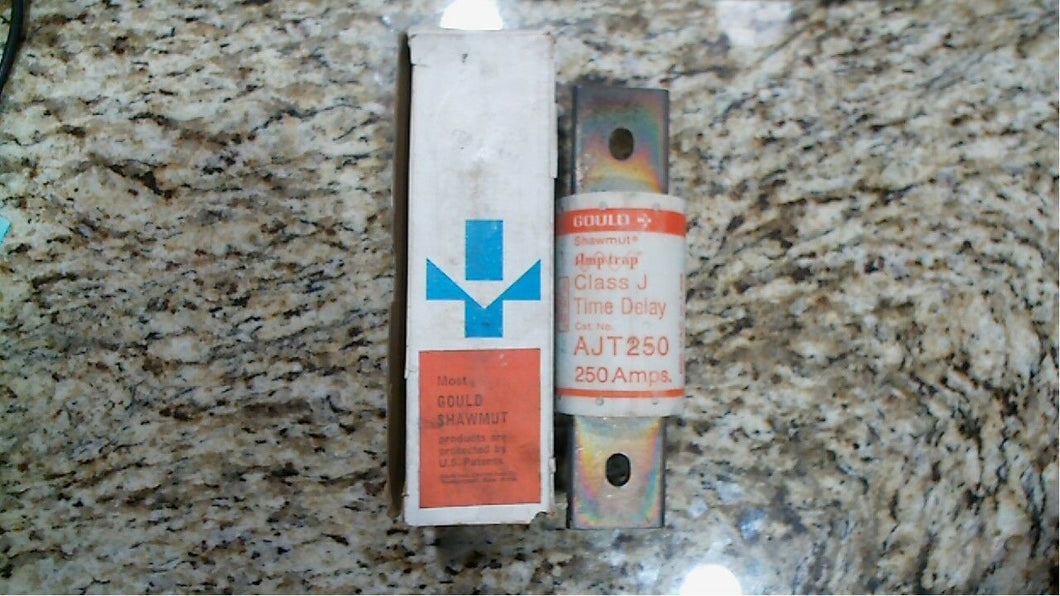 GOULD SHAWUT AJT250 FUSE 250 AMP  600 VOLTS LOT-3- FREE SHIPPING