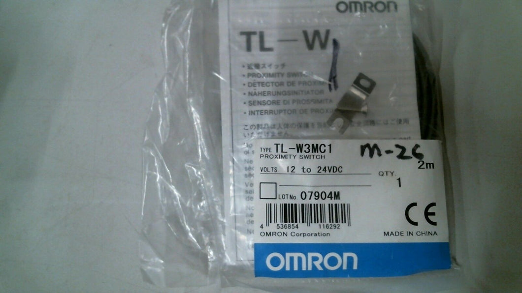 ORMON TL-W3MC1 PROXIMITY SWITCH CABLE 12-24VDC -FREE SHIPPING