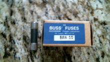 Load image into Gallery viewer, BUSS BAN-10 INDUSTRIAL &amp; ELECTRICAL FUSES BOX OF 10 -FREE SHIPPING
