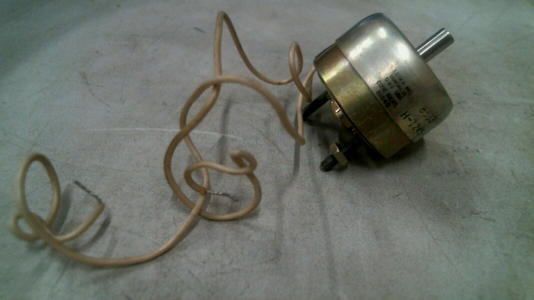 LEDEX H-1245-036 SPRING RETURN ROTARY SOLENOID -FREE SHIPPING