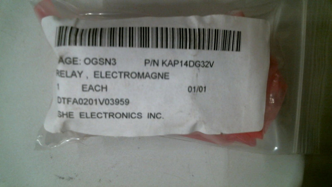 AMF POTTER & BRUMFIELD KAP14DG32V RELAY -FREE SHIPPING