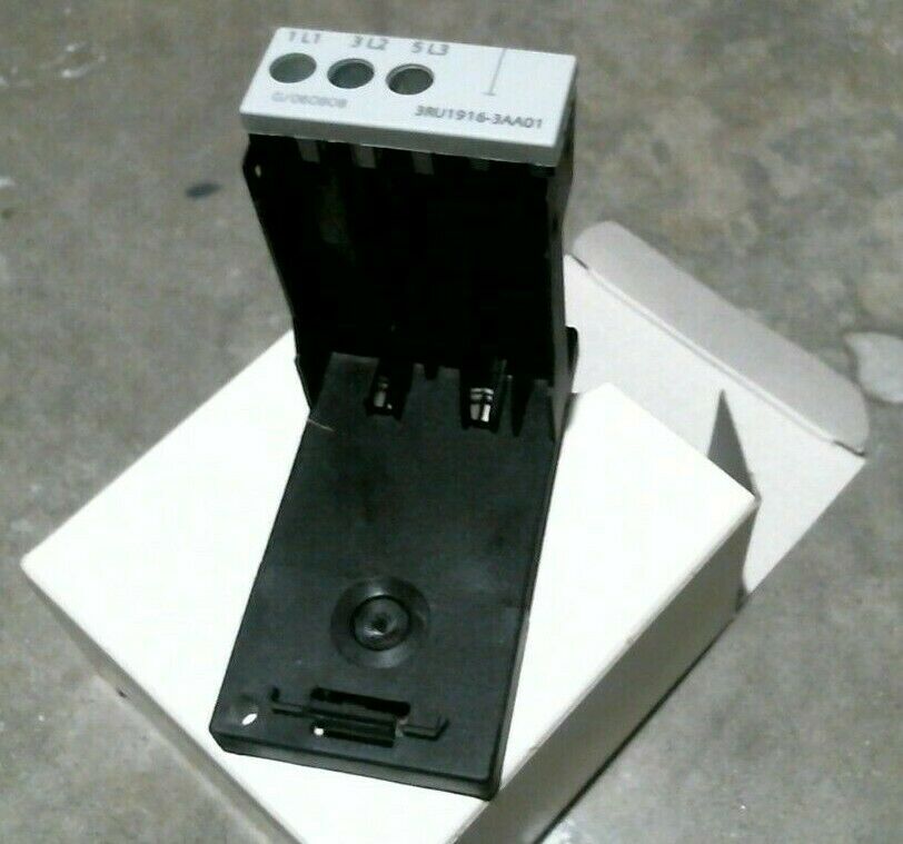 SIEMENS 3RU1916-3AA01 TERMINAL SUPPORT -FREE SHIPPING