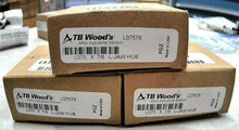 Load image into Gallery viewer, TB WOODS L07578 L-JAW COUPLING SINTER CARBON STL KEYWAY BORE 7/8&quot; LOT/3-FREESHIP
