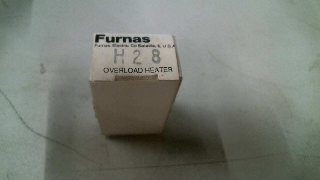 FURNAS H28 OVERLOAD HEATER ELEMENT -FREE SHIPPING