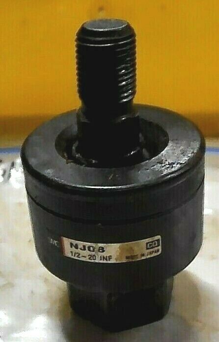 SMC NJ08 FLOATING JOINT 1/2-20 UNF NJ SERIES HIGH-LOADING CYLINDER *FREE SHIP*