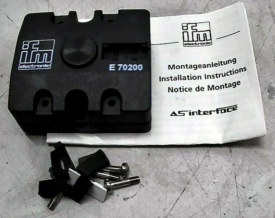 IFM M8309-01 E70200 EXTERNAL VOLTAGE ADAPTER *FREE SHIPPING*