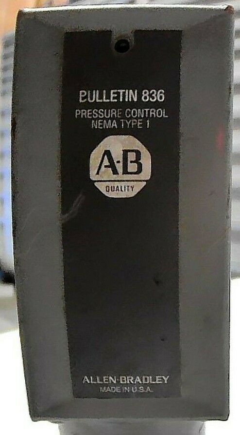 AB ROCKWELL 836-C3A SERIES A PRESSURE CONTROL SWITCH *FREE SHIPPING*