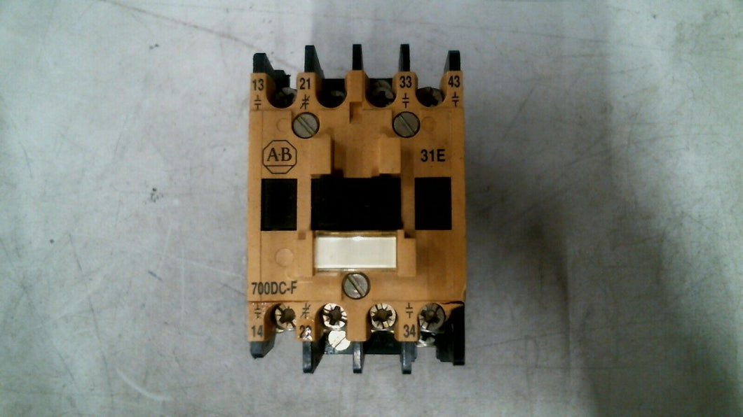 ALLEN BRADLEY 100-A09ND3 CONTACTOR SER.B 9A 600VAC -FREE SHIPPING