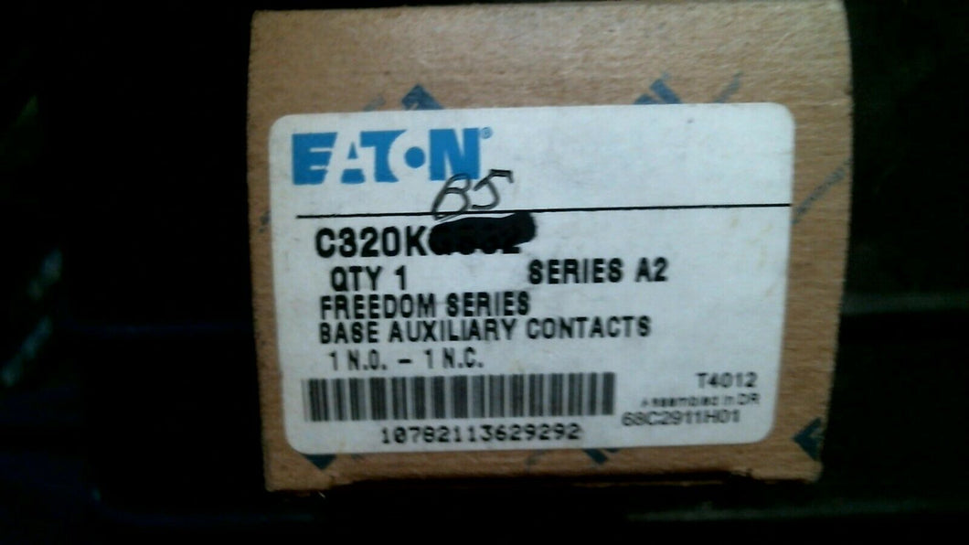 EATON CUTLER HAMMER C320KB5 AUX. CONTACTS 600VAC SER.A2 -FREE SHIPPING