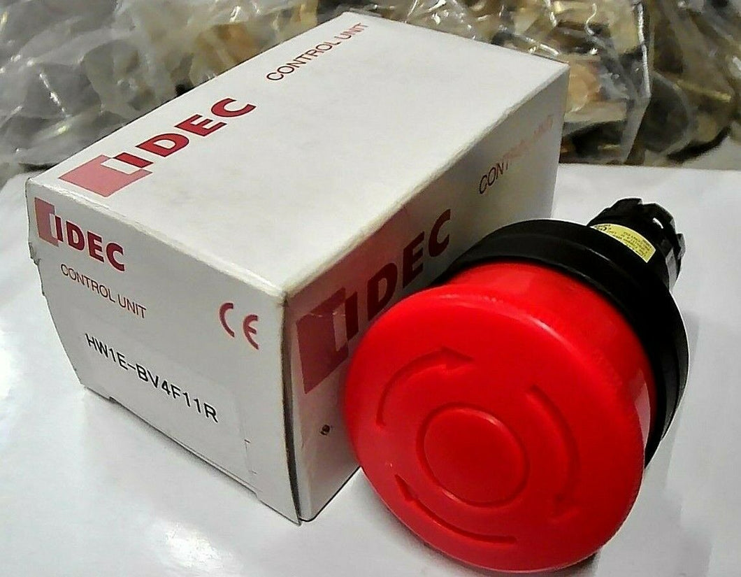 IDEC HW1E-BV4F11R CONTROL UNIT EMERGENCY STOP SWITCH *FREE SHIPPING*