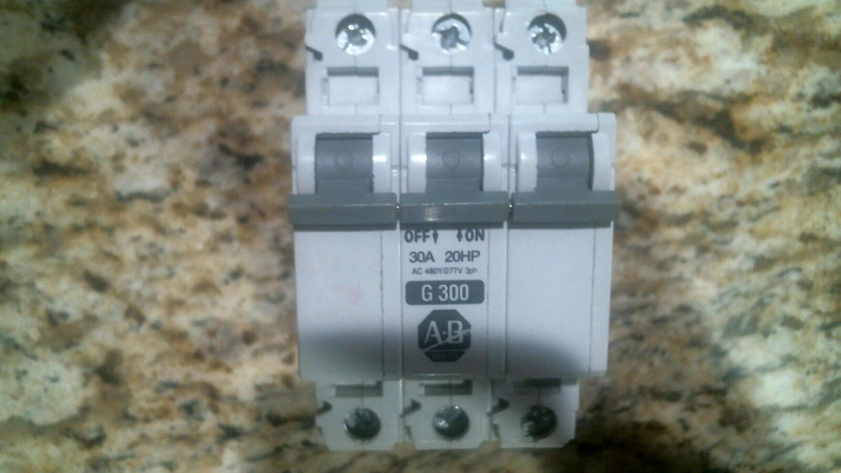 ALLEN BRADLEY 1492-CB3 MANUAL MOTOR CONTROLLER SER.C 30A 20HP -FREE SH ...