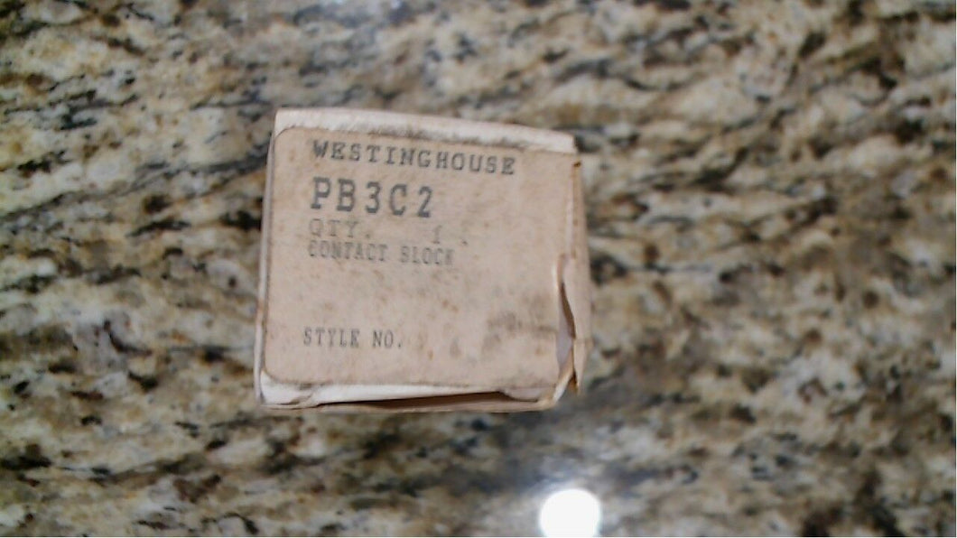 WESTINGHOUSE PB3C9 CONTACT BLOCK - FREE SHIPPING