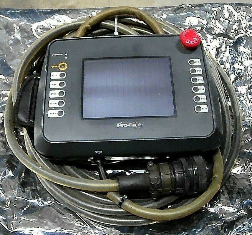 PRO-FACE 3080028-02 HANDHELD TEACH PENDANT (TOUCH SCREEN WITH CABLE) *FREE SHIP*