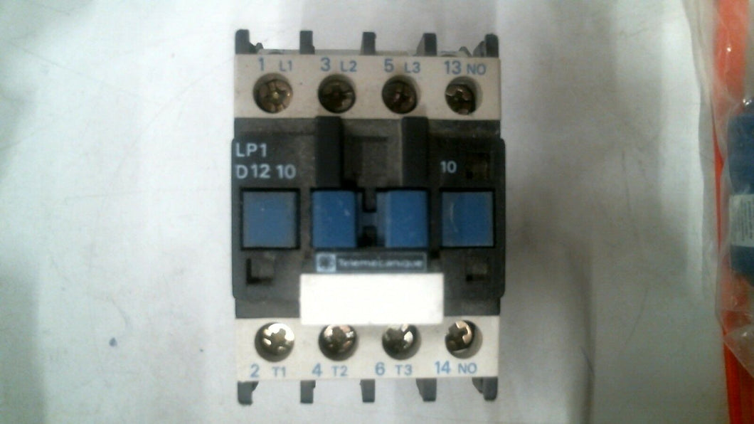 TELEMECANIQUE LP1 D1210 STARTER CONTACTOR 24V 25A 3PH -FREE SHIPPING