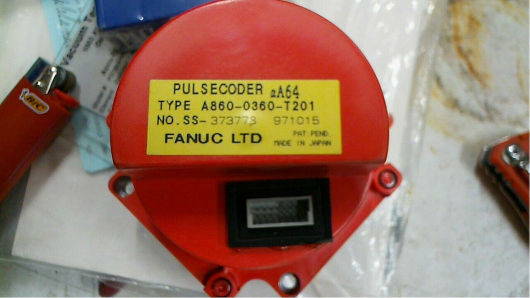 Fanuc A860-0360-T201 Pulsecoder NOS alpha A64 FREE SHIPPING