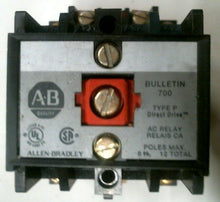 Load image into Gallery viewer, AB ROCKWELL 700-P200A1 DIRECT DRIVE AC RELAY SER.B 120V -FREE SHIPPING
