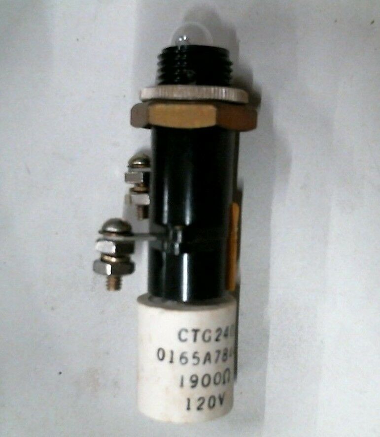 GENERAL ELECTRIC 0116B6708G5 INDICATING LAMP ET-16 120V 1900OHMS -FREE SHIPPING