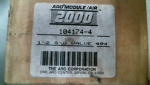 Load image into Gallery viewer, ARO MODULE 104174-4 1/2 SHUT OFF VALVE 494 -FREE SHIPPING
