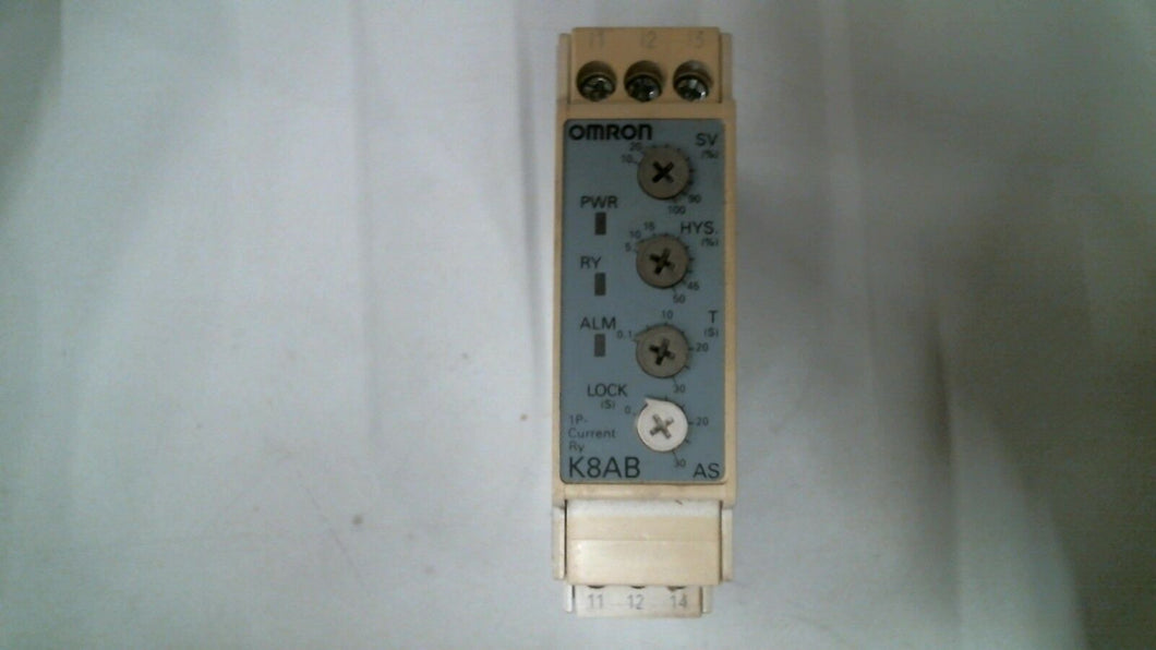 OMRON K8AB-AS2 MEASURING & MONITORING RELAY 24VAC/VDC 1PHASE -FREE SHIPPING