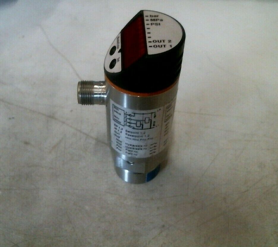 IFM ELECTRONICS 2223 ELECTRONIC PRESSURE SENOR 1/4NPT 1450PSI 30VDC -FREE SHIP