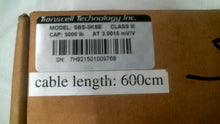 Load image into Gallery viewer, TRANSCELL TECH. SBS-5KSE LOAD CELL SEB-5K 5000LBS O/P 3.0015 -FREE SHIPPING
