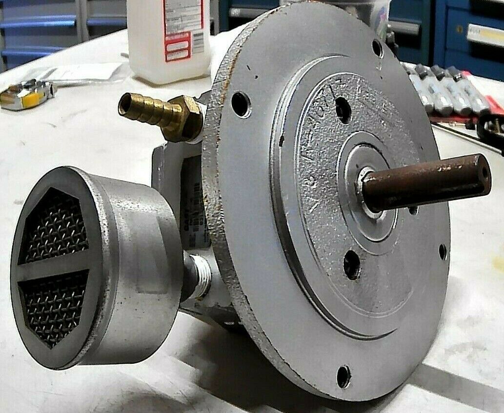 IDEX GAST 4AM-NRV-92 AIR MOTOR 1.8HP HUB MOUNT 3000RPM 5/8SHAFT DIA 1/4NPT *FRSH