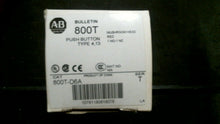 Load image into Gallery viewer, ALLEN BRADLEY 800T-D6A RED MUSHROOM HEAD PUSH BUTTON SER.T -FREE SHIPPING

