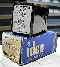 Load image into Gallery viewer, IDEC RBPP-0502 SOLID STATE RELAY 2A 5-50VDC 8PIN *FREE SHIPPING*
