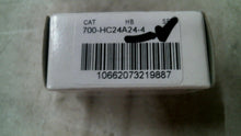 Load image into Gallery viewer, ALLEN BRADLEY 700-HC24A24-4 MANUAL OVERRIDE RELAY WITH &quot;3&quot; OPTIONS -FREE SHIP

