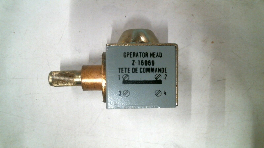 ALLEN BRADLEY Z-16069 OPERATING HEAD -FREE SHIPPING