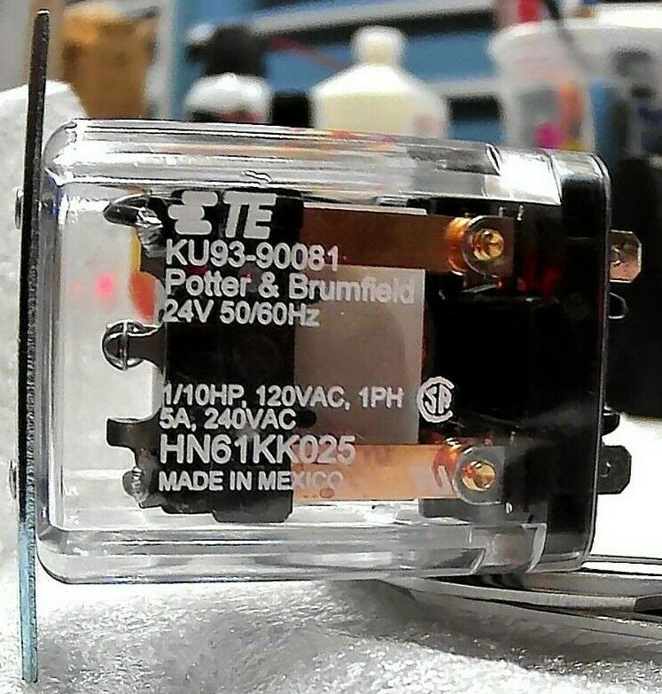 POTTER & BRUMFIELD (UNITED/CARRIER) HN61KK025 (KU93-90081) TIME DELAY RELAY *FS*