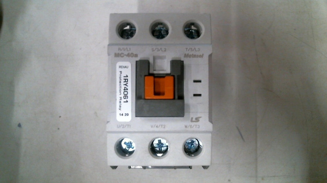 LS METASOL MC-40A CONTACTOR SIZE2 24vac coil