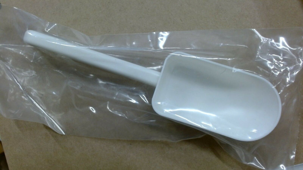 FISHERBRAND 14-375-250 STERILE 2oz WHITE PLASTIC SCOOPS LOT/10 -FREE SHIPPING